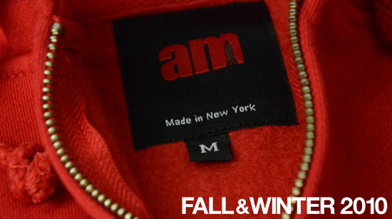 am LOGO ZIP HOODY