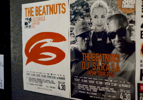 THE BEATNUTS DJ SARASA JAPAN TOUR 2016 Kanazawa
